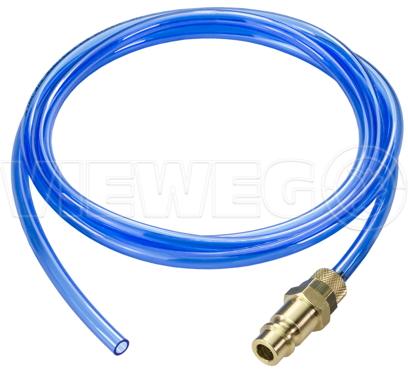 Connection hose for compressed air inlet