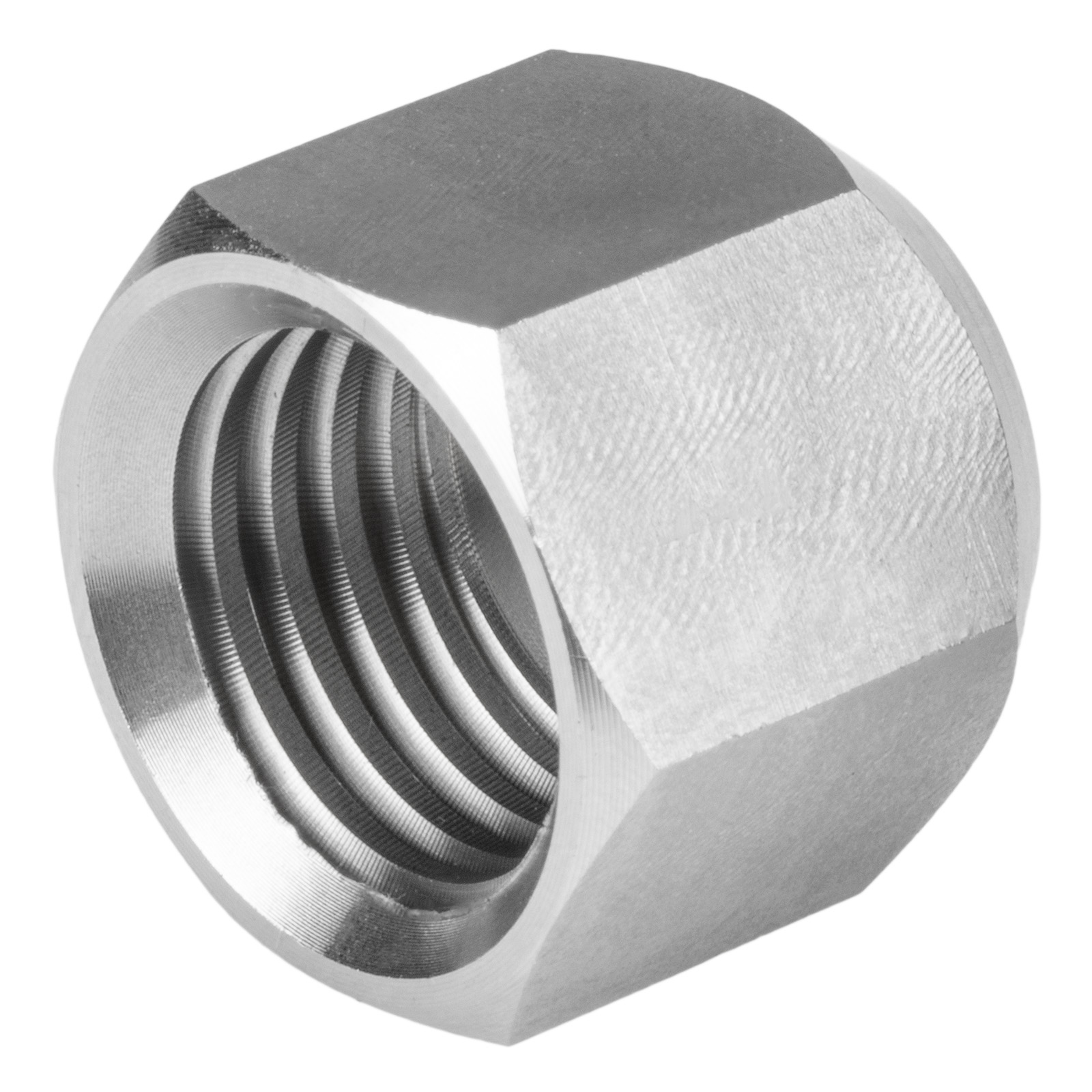 Assembly nut, stainless steel