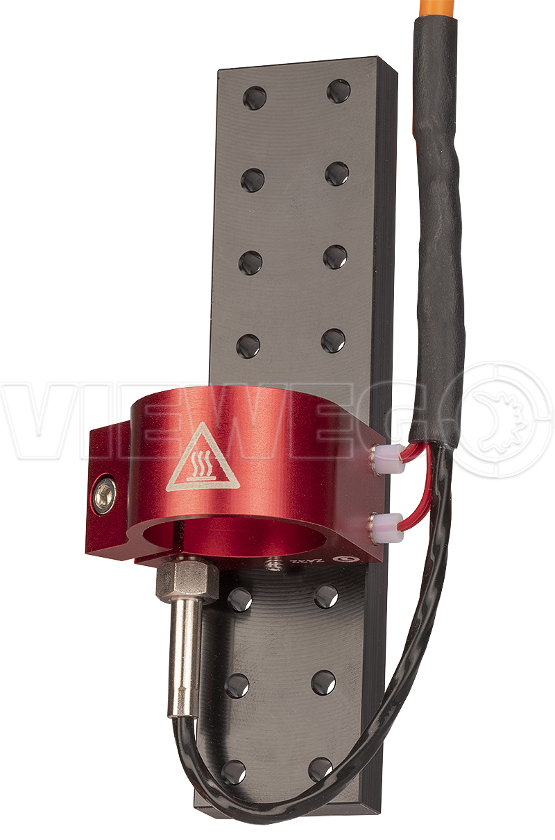 Heater for dispensing valves