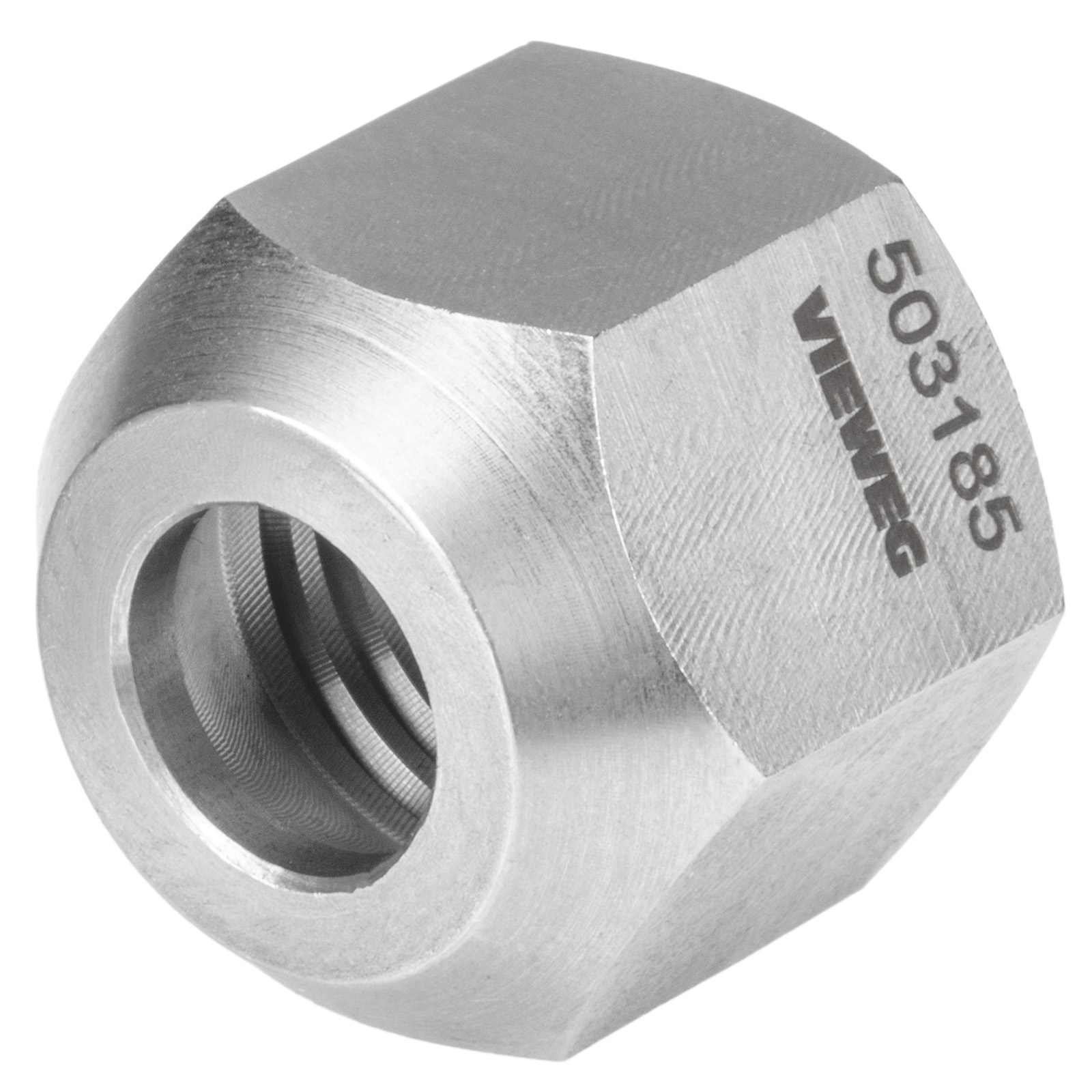 Assembly nut, stainless steel