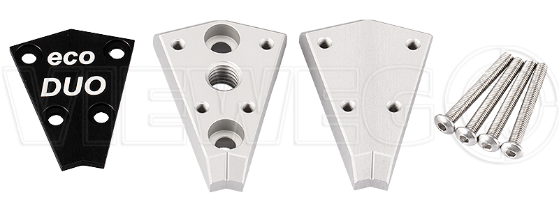 Adapter plate set for eco-DUO450