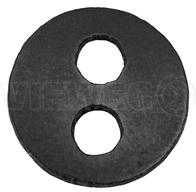 Flat gasket for mixing tube adapter