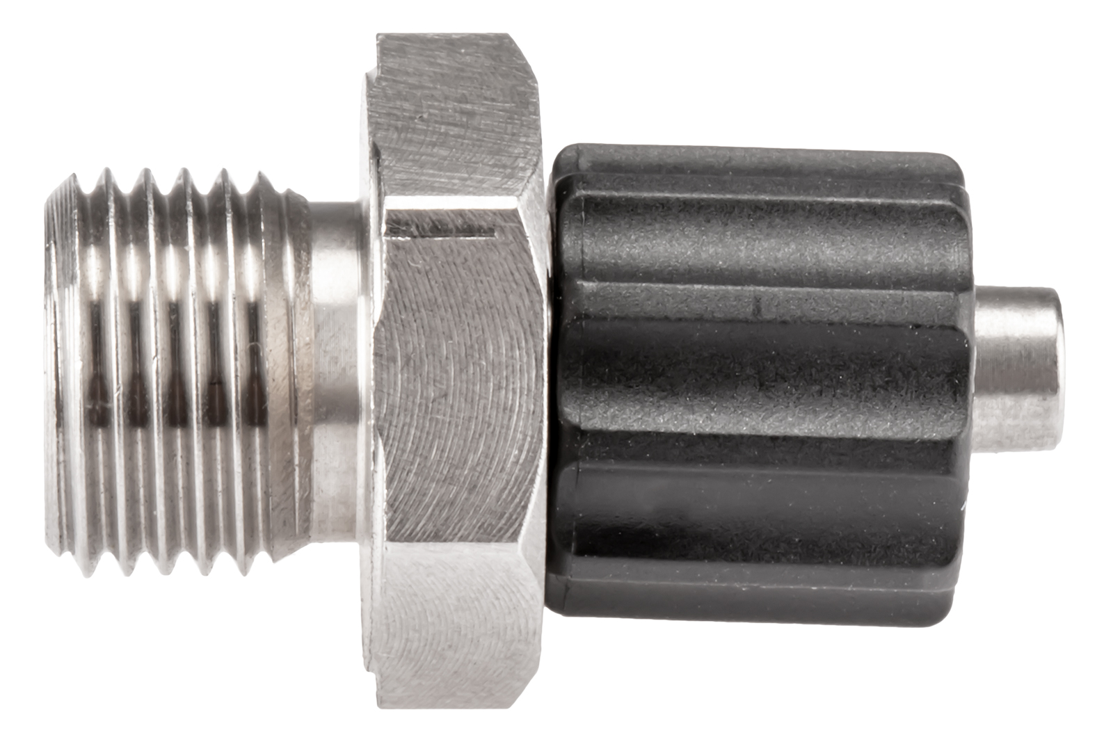 Luer-Lock for retraction valve